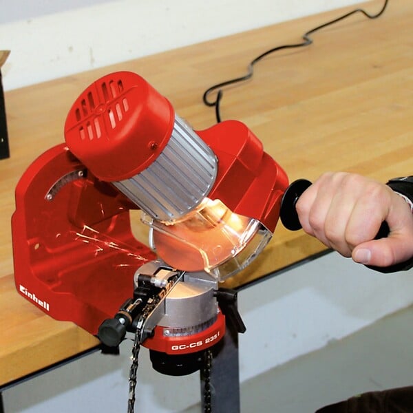 EINHELL - Affûteuse De Chaîne De Tronçonneuse électrique Gc-cs 235 E - large