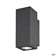 SLV - Applique extérieure ENOLA SQUARE UP/DOWN, carré, anthracite, LED, 53W, 3000K/4000K, IP65 - Taille S - vignette