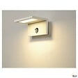 SLV - Applique extérieure SLV ANGOLUX SENSOR, blanc, LED, 9,8W, 3000K, IP44, détecteur de mouvements - vignette