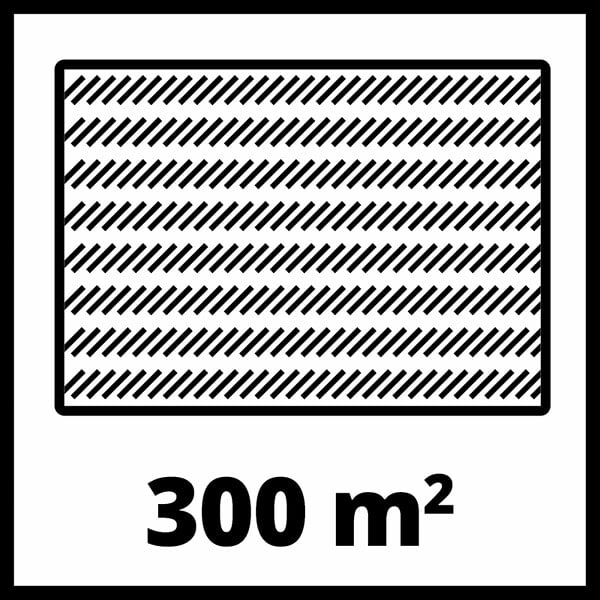 EINHELL - Tondeuse à gazon électrique GC-EM 1032 - Largeur de coupe 32 cm - Surface : 300m² - 30L - large