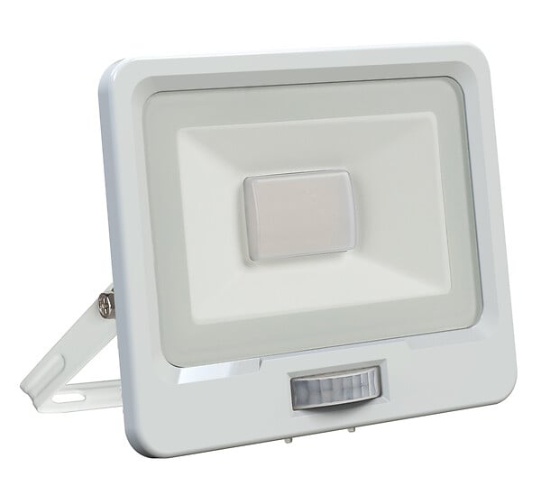 MODE DE VIE - Projecteur LED avec détecteur de mouvement - Aluminium - Blanc - 20W - large