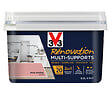 V33 PEINTURE - Peinture rénovation multi-supports Satin Rose bohème 0.5L - vignette