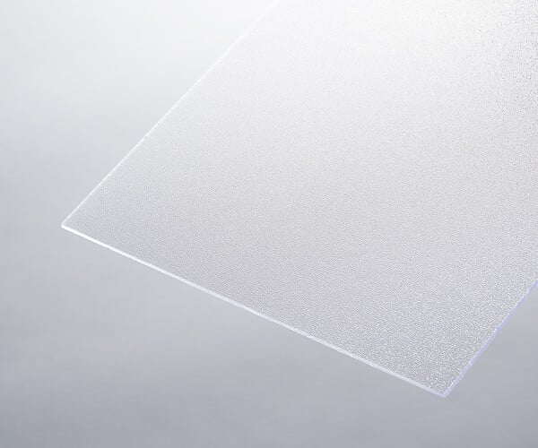 STYROGLASS - Plaque verre synthétique Ice - L.100xl.50cm Ep.2,5mm - large