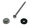 PROFILES - Kit de 50 fixations pour profil vissable 32mm aluminium - vignette