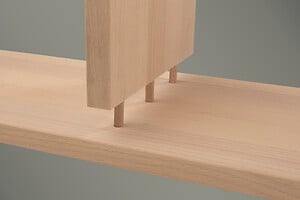 WOLFCRAFT - Tourillons bois hêtre - Lot de 30 - Diam.10x40mm - large