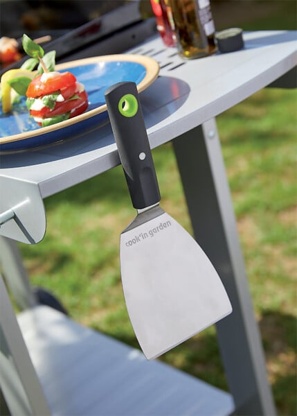 COOKIN G. - Spatule courte aimantée - Inox 18/10 - Cook'in Garden - large