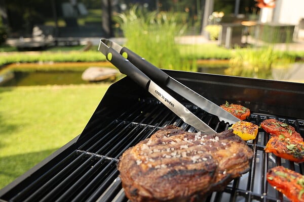 COOKIN G. - Pince à barbecue inox aimantée - Cook'in Garden - large