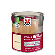 V33 BOIS - Vernis brillant incolore pour meubles et boiseries - 2.5L - vignette