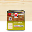 V33 BOIS - Vernis Meubles et Boiseries Satin Incolore Pot 0.5l - vignette