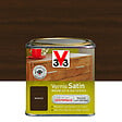 V33 BOIS - Vernis satin wengé pour bois - 0,5Litre - vignette