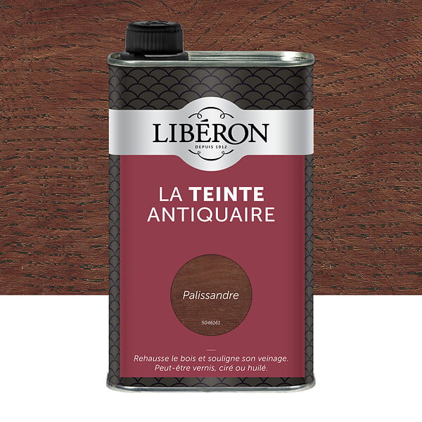 LIBERON - Teinte antiquaire bois durs - Palissandre - 0.5L - large