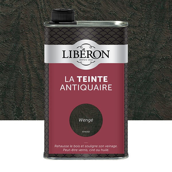 LIBERON - Teinte antiquaire bois durs Wenge Bidon 0.5l - large