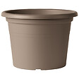 DEROMA - Pot de fleurs rond Cilindro Day R Camel - Diam.60xH.41,8cm - vignette