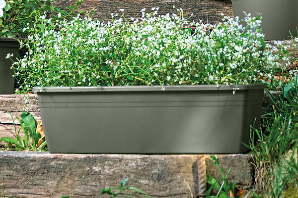 DEROMA - Jardinière Day R Verde 50cm - large