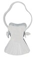 MOBOIS - Pinces à rideaux métal - Blanc - Lot de 10 - vignette
