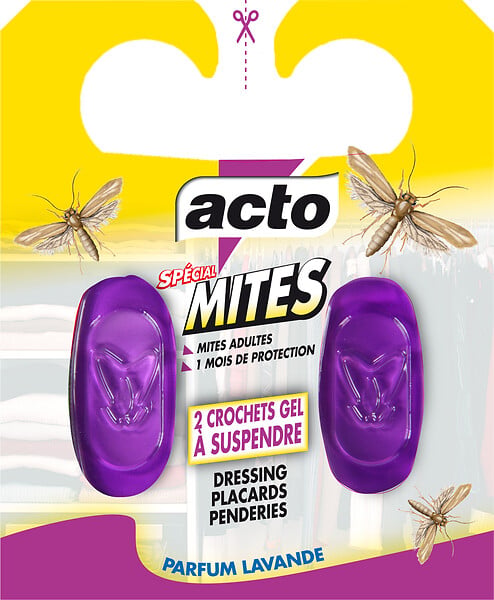 ACTO - Crochets mites textiles - large