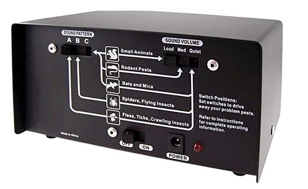 ACTO - Répulsif ultrasons professionnel rats - souris - large