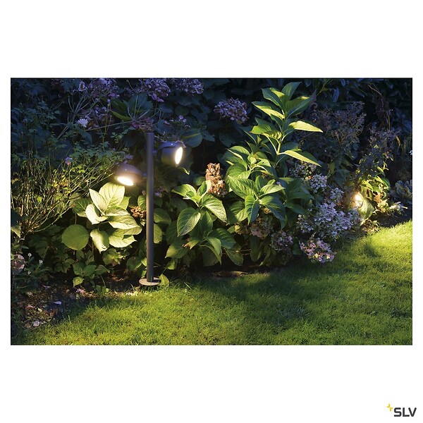 SLV - Projecteur extérieur SLV SITRA 360 SPIKE double, anthracite, GX53/TCR-TSE, 2 x 9 W - large