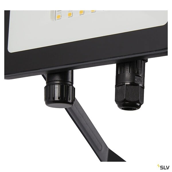 SLV - Projecteur extérieur, anthracite SLV FLOODI M avec LED intégrée, 48W, 3000K, IP65 - large