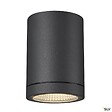SLV - Plafonnier extérieur rond SLV ENOLA ROUND, anthracite, avec LED intégrée - Diamètre Ø 8,4 cm - vignette