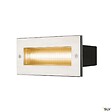 SLV - Encastré mural extérieur BRICK, symétrique, inox, LED, 11W, 3000K, IP65, collerette inox 316 - vignette