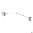 SLV - Spot sur tige extérieur SLV MYRA DISPLAY pour éclairage enseigne, courbe, gris, GU10/QPAR51, 50W - vignette