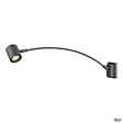 SLV - Spot sur tige extérieur SLV MYRA DISPLAY pour éclairage enseigne, courbe, anthracite, GU10/QPAR51, 50W - vignette
