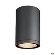 SLV - Plafonnier extérieur rond SLV ENOLA ROUND, anthracite, avec LED intégrée - Ø 14 cm - vignette
