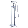 PLANETE BAIN - Robinetterie sur pied au sol retro Glasgow pour baignoire ilot - vignette