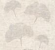 AS CREATION - Papier peint vinyle Ginkgo - Gris clair - L.10,05xl.0,53m - vignette