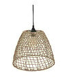 ATMOSPHERA - Luminaire Suspension Conique en Rotin D 33 cm - vignette