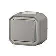 LEGRAND - Plexo interrupteur ou va-et-vient  - Gris -  saillie - vignette