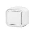 LEGRAND - Interrupteur étanche - PVC - Plexo - Blanc - IP55 - vignette