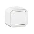 LEGRAND - Interrupteur étanche - PVC - Plexo - Blanc - IP55 - vignette