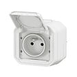 LEGRAND - Prise de courant étanche Plexo - IP55 - Blanc - vignette