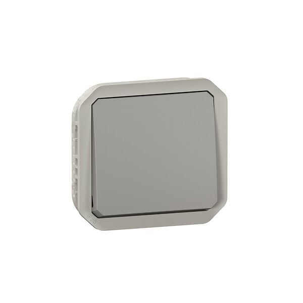 LEGRAND - Interrupteur va-et-vient composable Plexo - Gris - IP55 - large