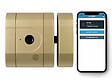 AYR - Verrou int-LOCK Bluetooth avec 2 télécommandes + APP pour Smartphone, finition laiton Mat - vignette
