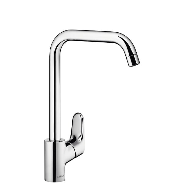HANSGROHE - Mitigeur évier en laiton Ecos L - Chrome - H.34xl.11cm - large