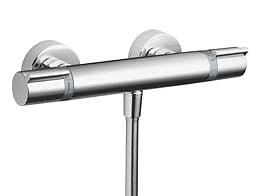 HANSGROHE - Mitigeur thermostatique mural laiton Verostat² Chrome 150 mm - large
