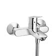 HANSGROHE - Mitigeur de bain mural - Laiton - MyCube - Chrome - vignette