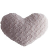 ATMOSPHERA - Coussin Coeur Bouclette Rose - vignette