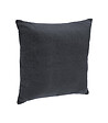 ATMOSPHERA - Coussin déhoussable en Coton Gris foncé 38 x 38 cm - vignette
