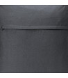 ATMOSPHERA - Coussin déhoussable en Coton Gris foncé 38 x 38 cm - vignette