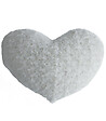 ATMOSPHERA - Coussin Coeur Bouclette Ivoire - vignette