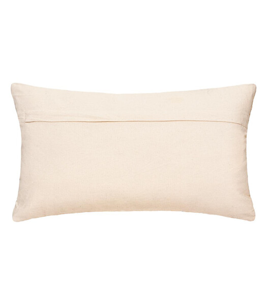 ATMOSPHERA - Coussin déhoussable Jacquard sable 30 x 50 cm - large