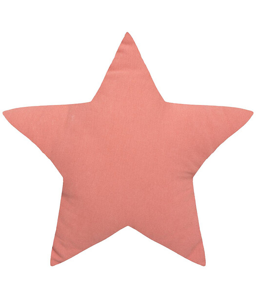 ATMOSPHERA - Coussin décoratif Étoile Berlingot Terracotta 40 x 40 cm - large