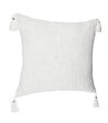 ATMOSPHERA - Housse de coussin slun blanc 40 x 40 cm - vignette