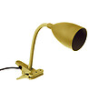 ATMOSPHERA - Lampe Pince en silicone et métal Ocre - vignette