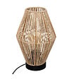 ATMOSPHERA - Lampe à poser Corde Nature H 32 cm - vignette