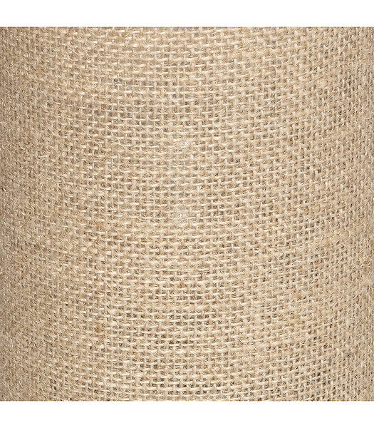 ATMOSPHERA - Lampe à poser en Bois et Lin H 27 cm - large